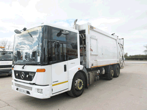 REF 88 - 2013 Mercedes Heil 50/50 Refuse Truck For Sale
